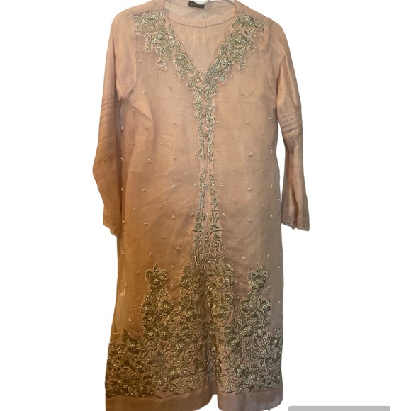 Agha noor pink shalvar kameez - Picture 1 of 4